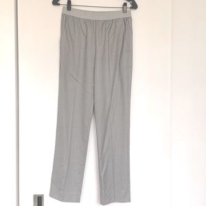 Agnona grey pants with elastic waist